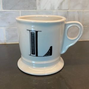 Anthropologie Mug Letter L